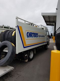 Thanks to Carters Tyre Service for sponsoring a whole set of new tyres!