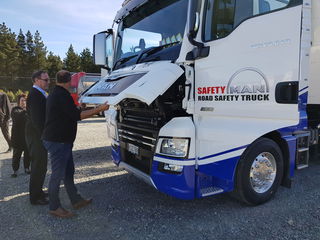 Heavy Trucks Christchurch generously supplying the 2017 640hp Safety MAN Road Safety Truck
