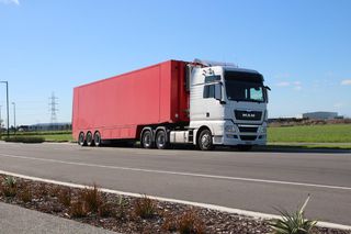 Trailer relocated from Toll in Auckland to Christchurch